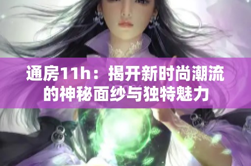 通房11h：揭开新时尚潮流的神秘面纱与独特魅力