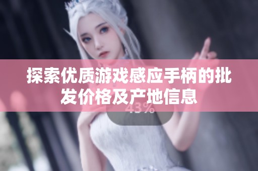 探索优质游戏感应手柄的批发价格及产地信息