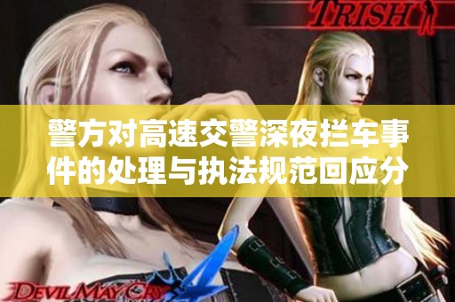 警方对高速交警深夜拦车事件的处理与执法规范回应分析