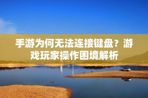 手游为何无法连接键盘？游戏玩家操作困境解析
