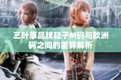 三叶草品牌鞋子M码与欧洲码之间的差异解析