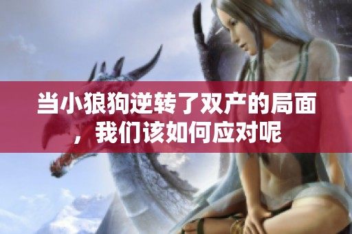 当小狼狗逆转了双产的局面，我们该如何应对呢