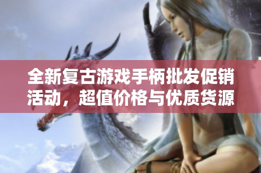 全新复古游戏手柄批发促销活动，超值价格与优质货源等你来选