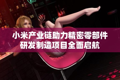 小米产业链助力精密零部件研发制造项目全面启航