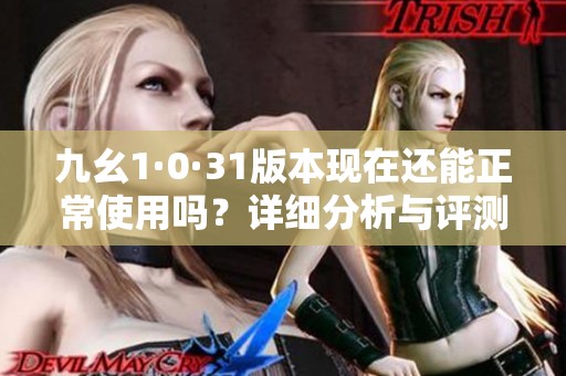 九幺1·0·31版本现在还能正常使用吗？详细分析与评测