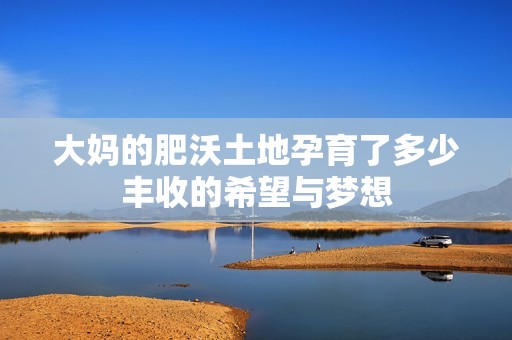 大妈的肥沃土地孕育了多少丰收的希望与梦想