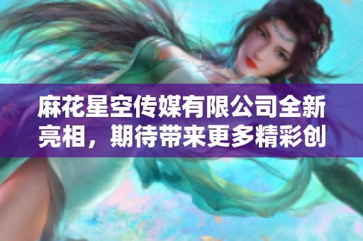 麻花星空传媒有限公司全新亮相，期待带来更多精彩创意作品