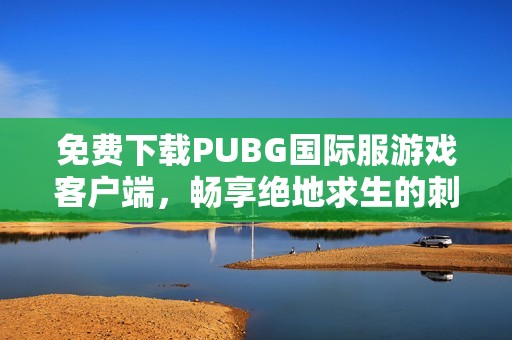 免费下载PUBG国际服游戏客户端，畅享绝地求生的刺激体验