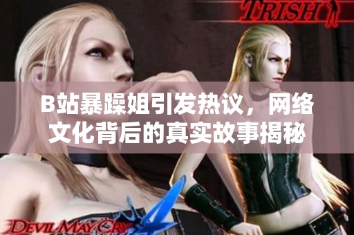 B站暴躁姐引发热议，网络文化背后的真实故事揭秘