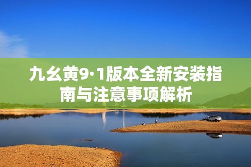 九幺黄9·1版本全新安装指南与注意事项解析