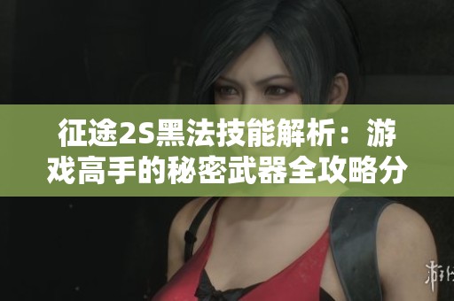 征途2S黑法技能解析：游戏高手的秘密武器全攻略分享