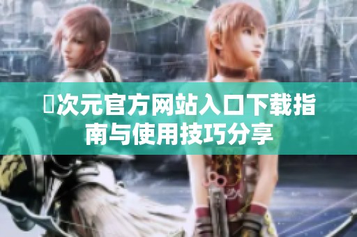 囧次元官方网站入口下载指南与使用技巧分享