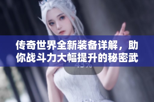 传奇世界全新装备详解，助你战斗力大幅提升的秘密武器分享