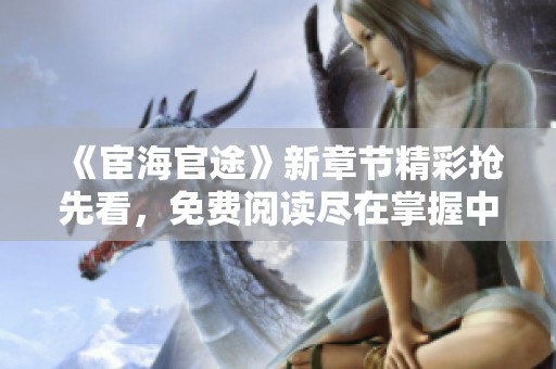 《宦海官途》新章节精彩抢先看，免费阅读尽在掌握中