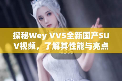 探秘Wey VV5全新国产SUV视频，了解其性能与亮点