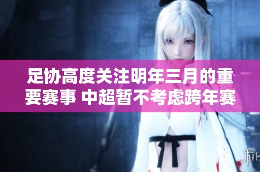 足协高度关注明年三月的重要赛事 中超暂不考虑跨年赛安排