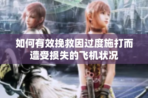 如何有效挽救因过度施打而遭受损失的飞机状况