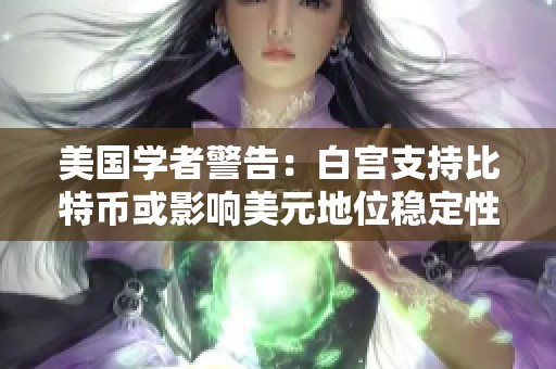 美国学者警告：白宫支持比特币或影响美元地位稳定性