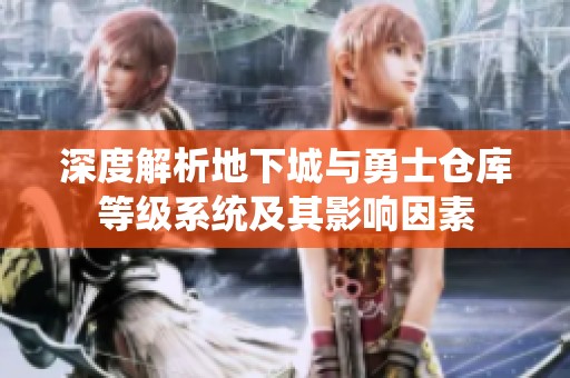 深度解析地下城与勇士仓库等级系统及其影响因素