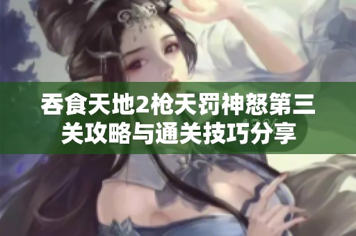 吞食天地2枪天罚神怒第三关攻略与通关技巧分享