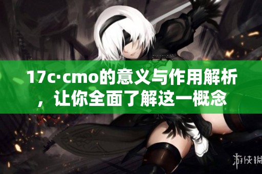 17c·cmo的意义与作用解析，让你全面了解这一概念