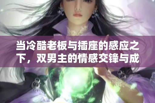 当冷酷老板与插座的感应之下，双男主的情感交锋与成长