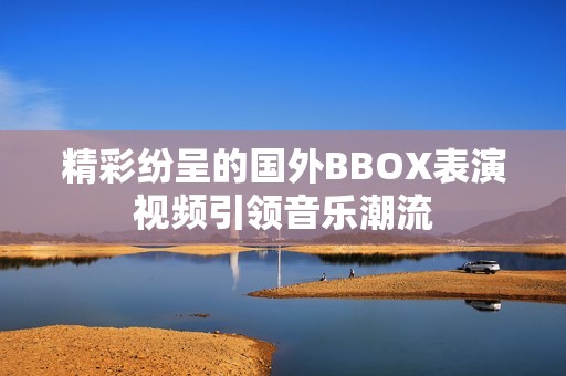 精彩纷呈的国外BBOX表演视频引领音乐潮流