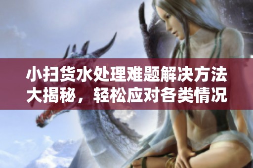 小扫货水处理难题解决方法大揭秘，轻松应对各类情况！