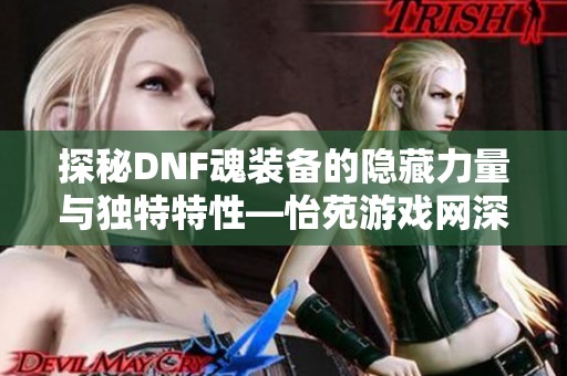 探秘DNF魂装备的隐藏力量与独特特性—怡苑游戏网深度解析