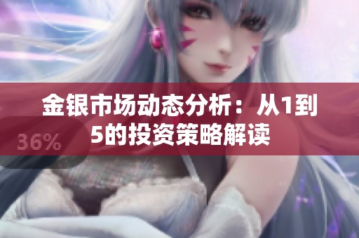 金银市场动态分析：从1到5的投资策略解读