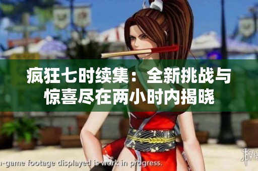 疯狂七时续集：全新挑战与惊喜尽在两小时内揭晓