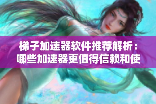 梯子加速器软件推荐解析：哪些加速器更值得信赖和使用