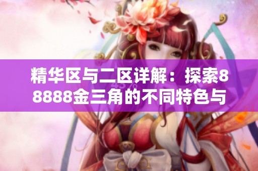 精华区与二区详解：探索88888金三角的不同特色与优势