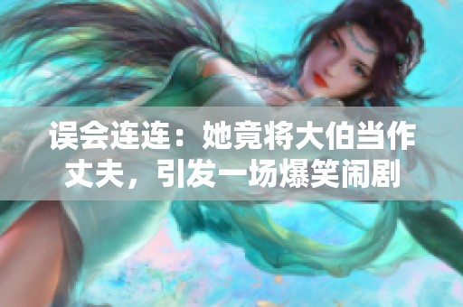 误会连连：她竟将大伯当作丈夫，引发一场爆笑闹剧
