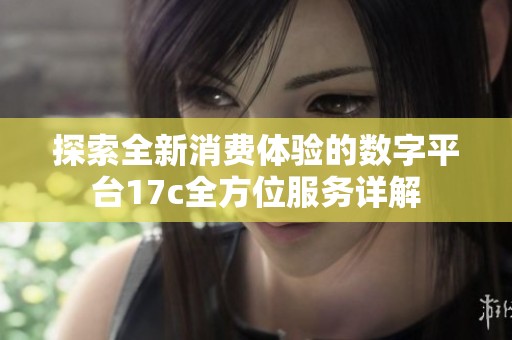 探索全新消费体验的数字平台17c全方位服务详解