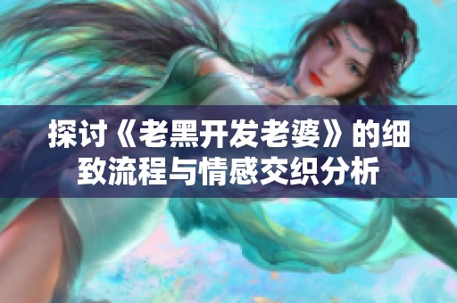 探讨《老黑开发老婆》的细致流程与情感交织分析
