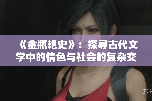 《金瓶艳史》：探寻古代文学中的情色与社会的复杂交织