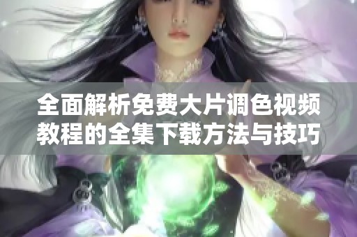 全面解析免费大片调色视频教程的全集下载方法与技巧