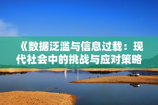《数据泛滥与信息过载：现代社会中的挑战与应对策略》