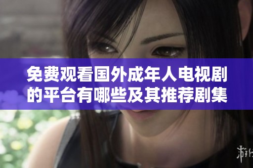 免费观看国外成年人电视剧的平台有哪些及其推荐剧集解析