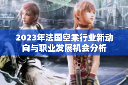 2023年法国空乘行业新动向与职业发展机会分析