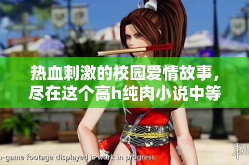 热血刺激的校园爱情故事，尽在这个高h纯肉小说中等你发现