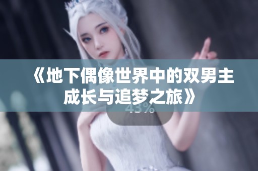 《地下偶像世界中的双男主成长与追梦之旅》