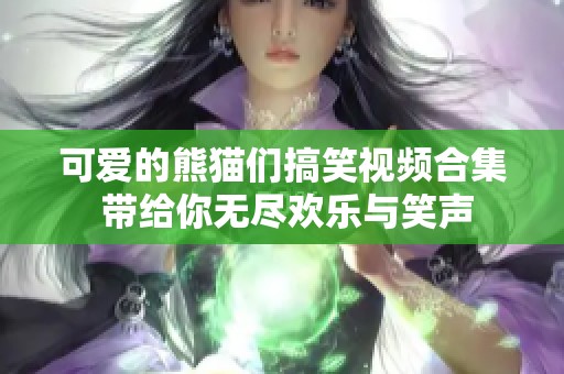 可爱的熊猫们搞笑视频合集 带给你无尽欢乐与笑声