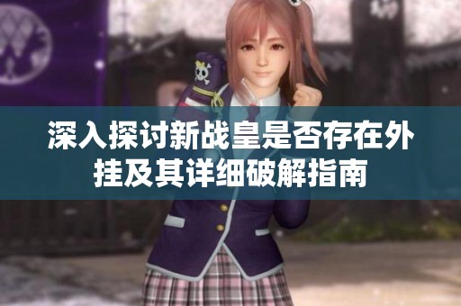 深入探讨新战皇是否存在外挂及其详细破解指南