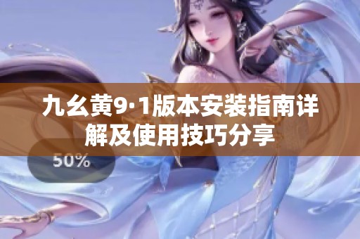 九幺黄9·1版本安装指南详解及使用技巧分享