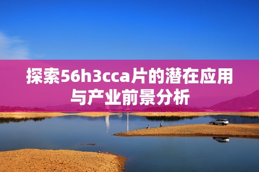 探索56h3cca片的潜在应用与产业前景分析